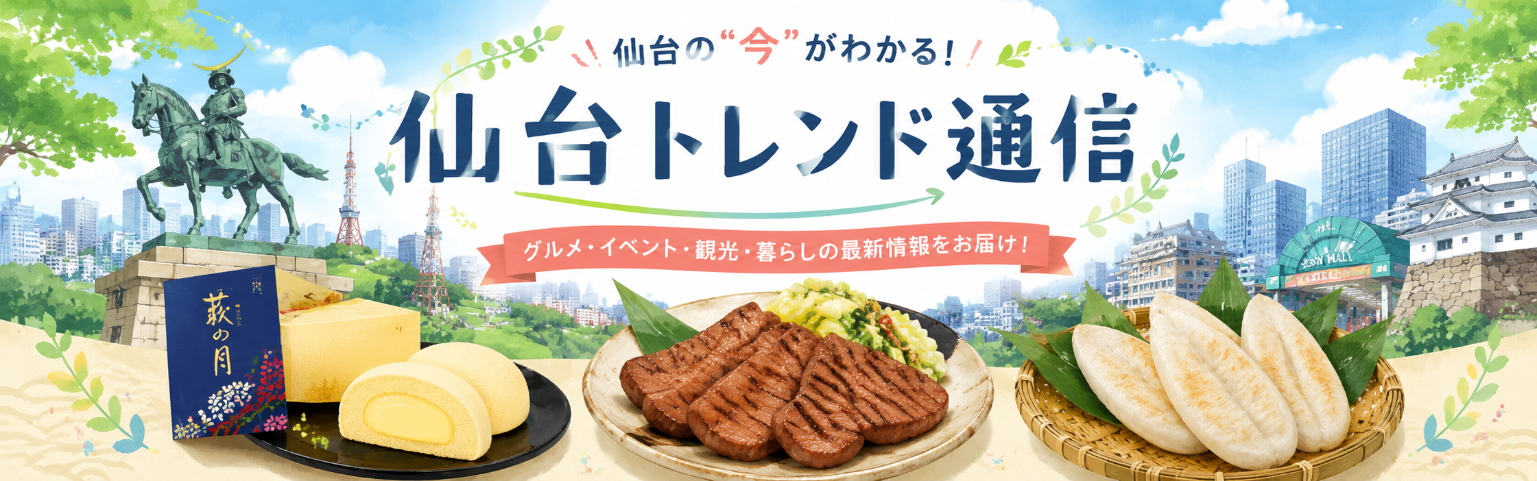 仙台トレンド通信｜仙台の今がわかるトレンド情報サイト