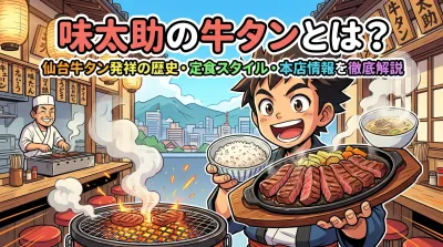味太助の牛タンとは？仙台牛タン発祥の歴史・定食スタイル・本店情報を徹底解説