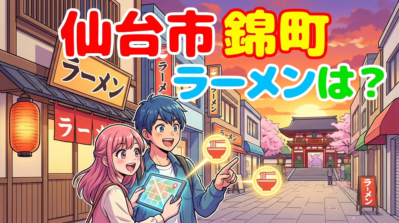 仙台市 錦町 ラーメンは?