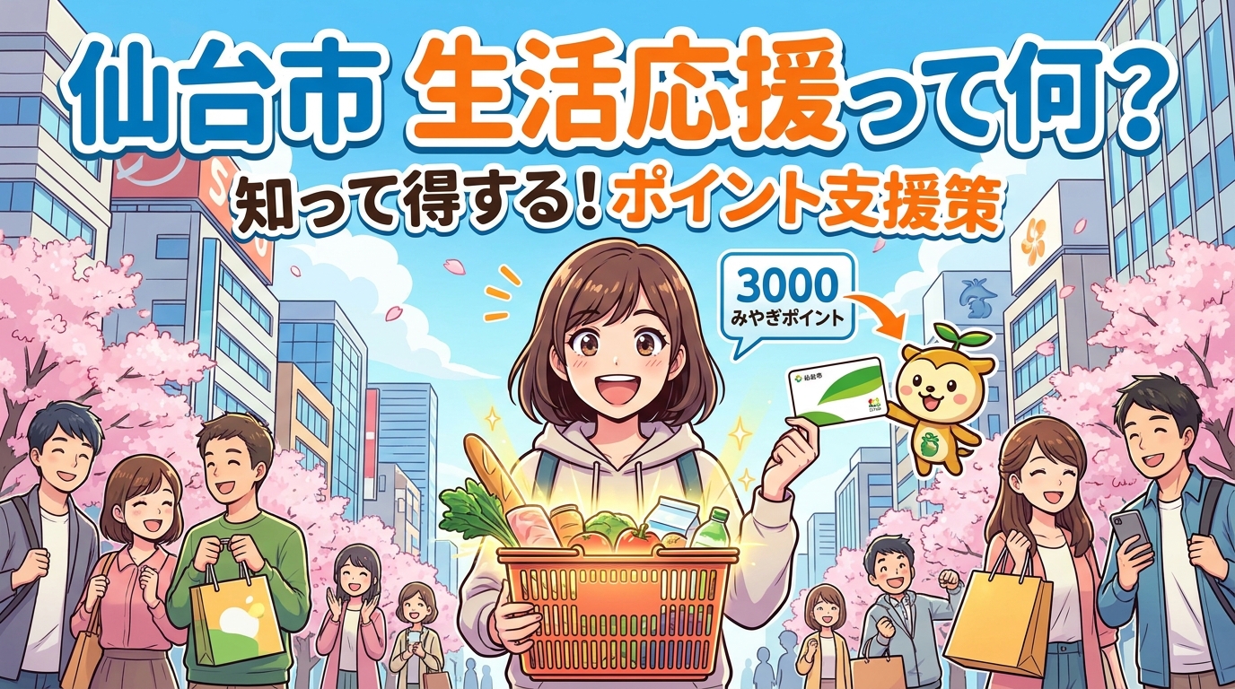 仙台市 生活応援って何?