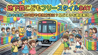 地下鉄こどもフリースタイルDAY（泉中央駅）の内容や参加方法は？見どころを徹底解説！