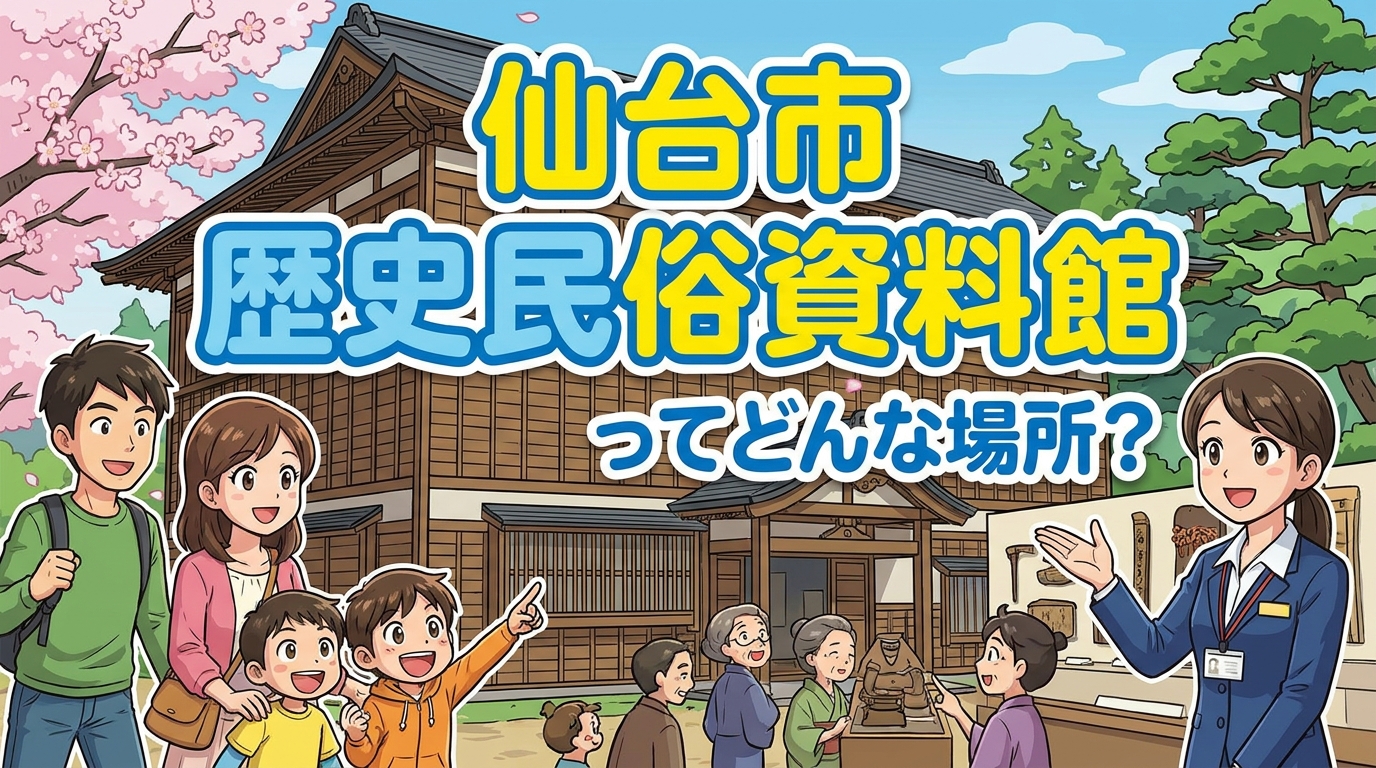 仙台市 歴史民俗資料館ってどんな場所?