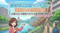 仙台市太白区マンション崖崩れの原因は？広瀬川沿いの崩落リスクと今後の影響を整理