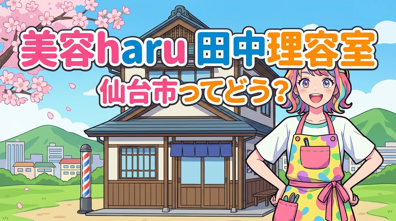 美容haru 田中理容室 仙台市ってどう?