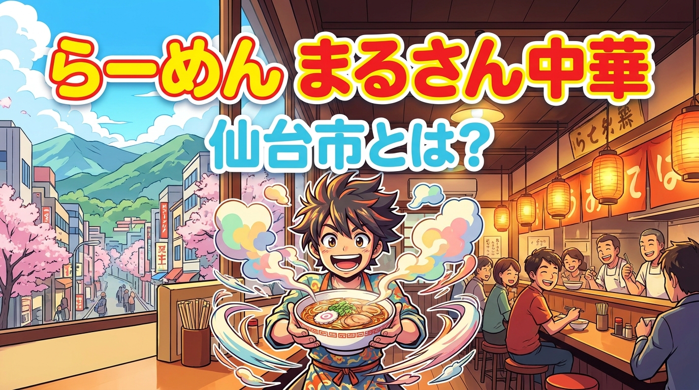 ラーメンまるさん中華 仙台市とは?