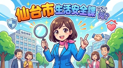 仙台市 生活安全課って何？