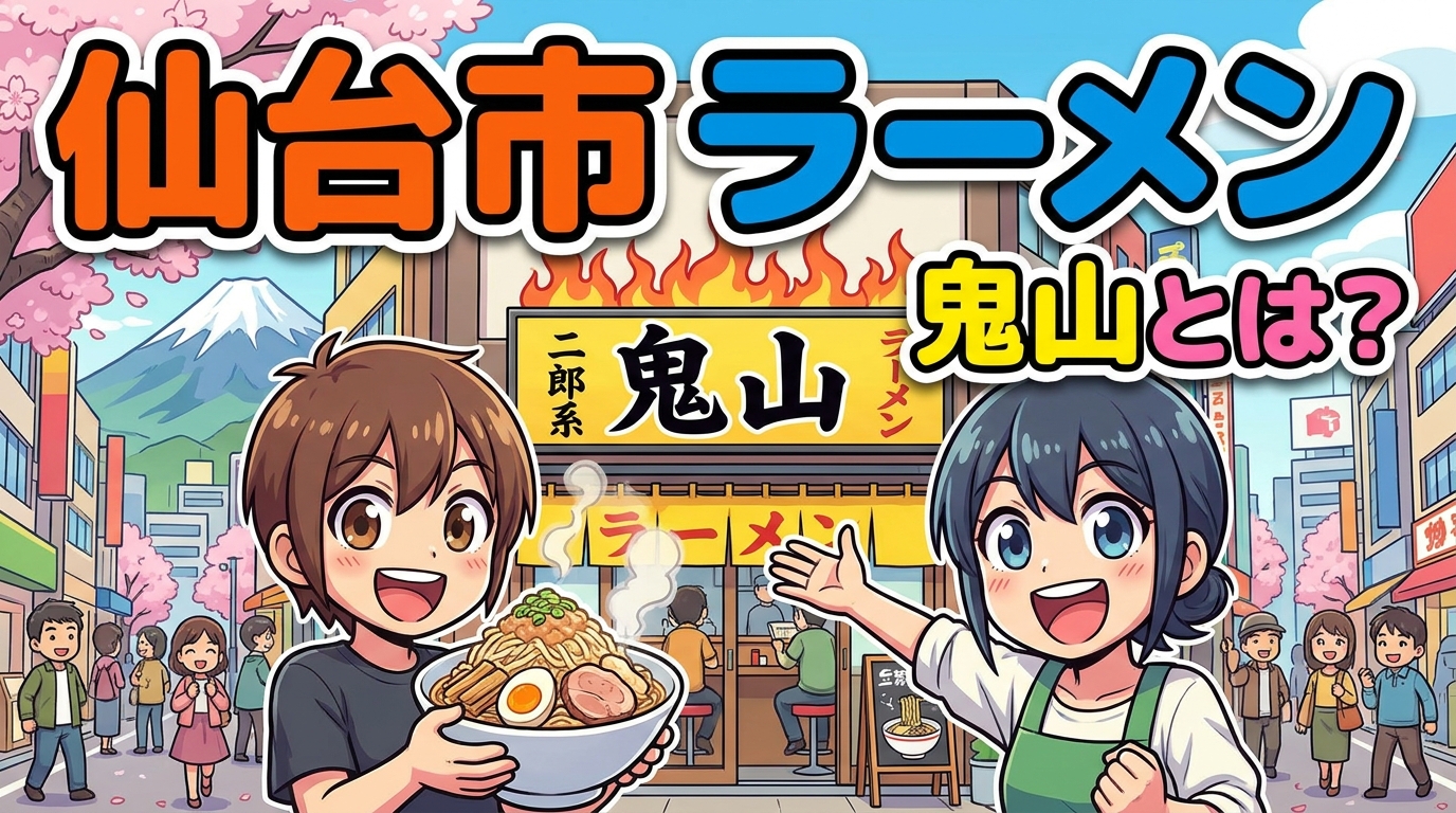 仙台市 ラーメン 鬼山とは？