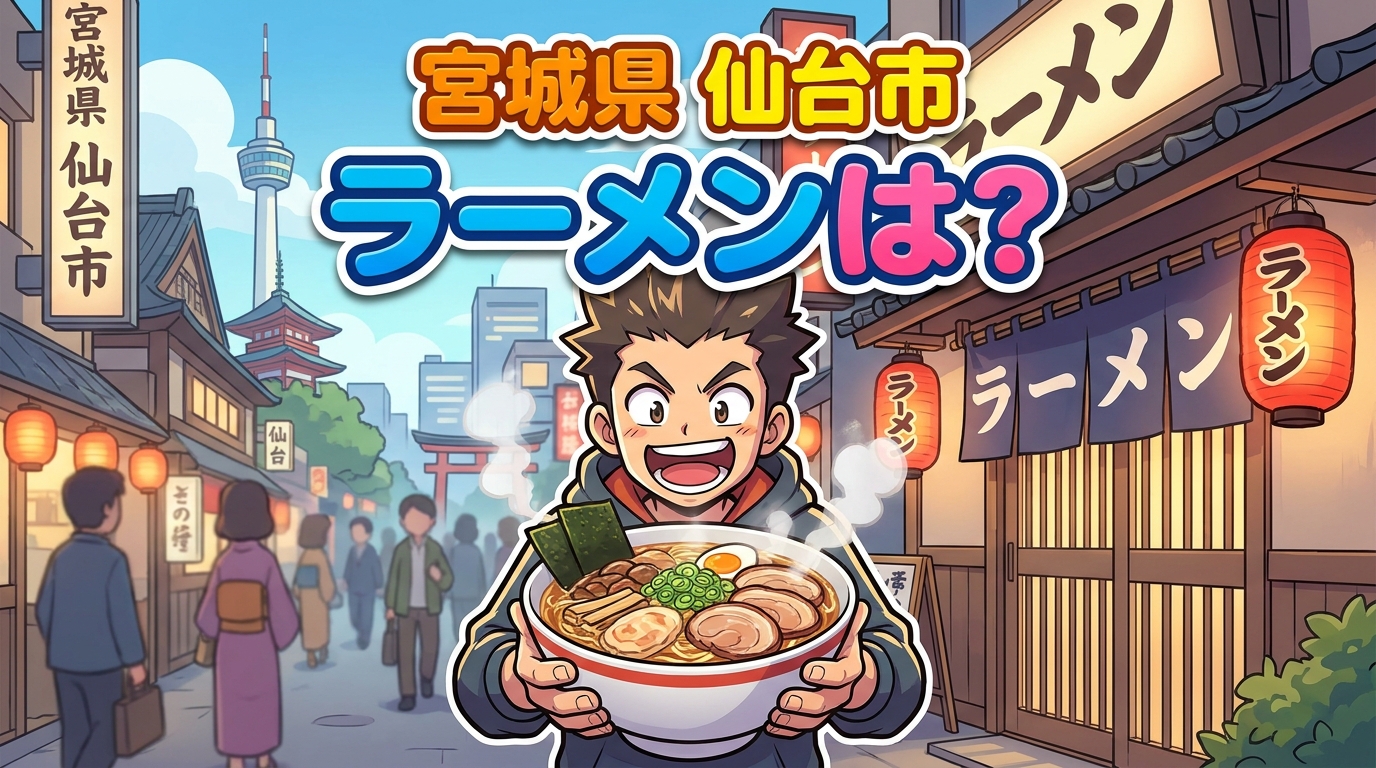宮城県 仙台市 ラーメンは?