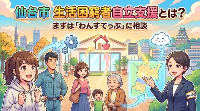 仙台市 生活困窮者自立支援とは？