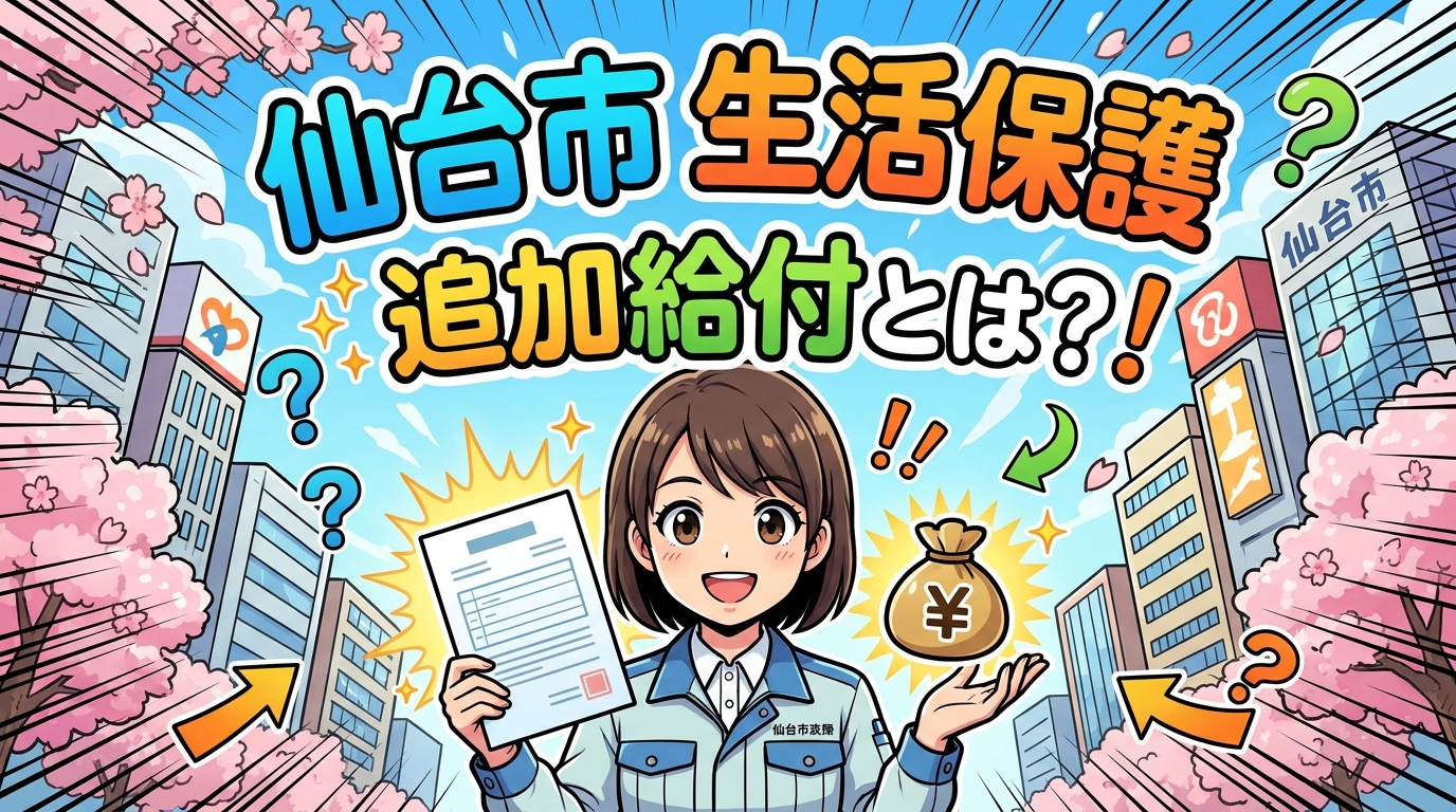 仙台市 生活保護 追加給付とは?