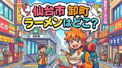 仙台市 卸町 ラーメンはどこ？