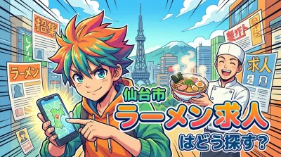 仙台市 ラーメン 求人はどう探す？