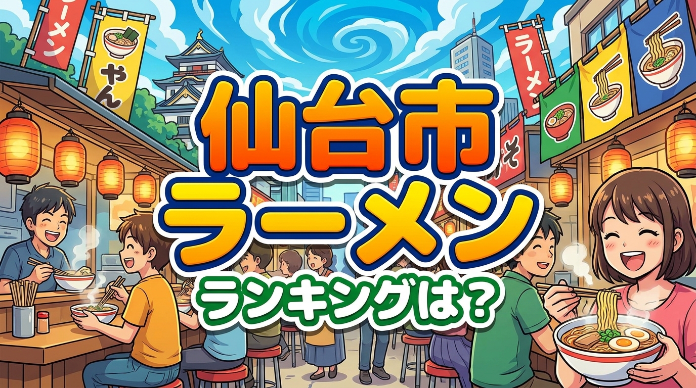 仙台市 ラーメンランキングは？