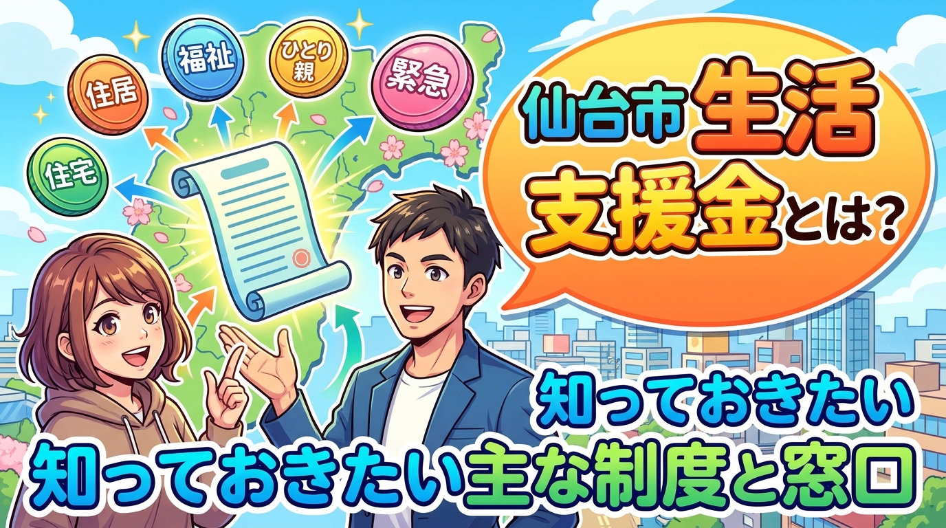 仙台市 生活 支援 金とは?