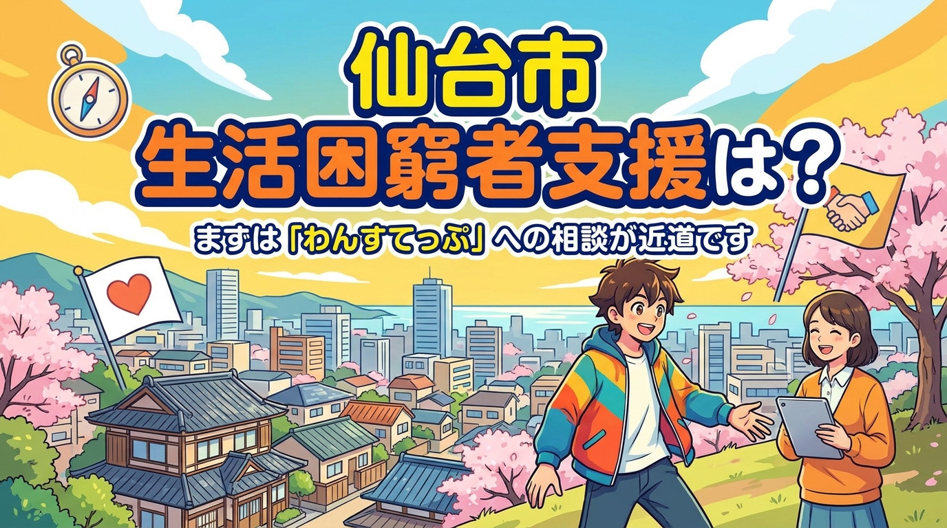 仙台市 生活困窮者支援は?