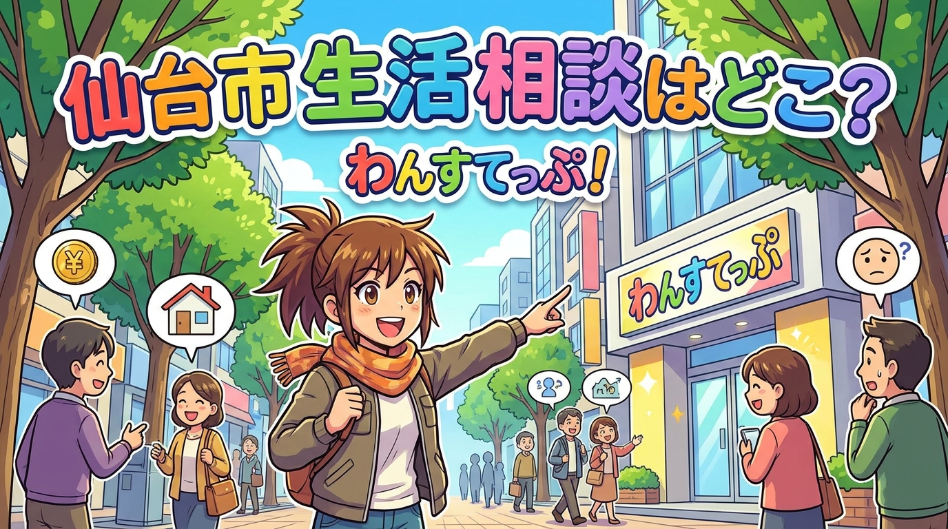 仙台市 生活 相談はどこ？
