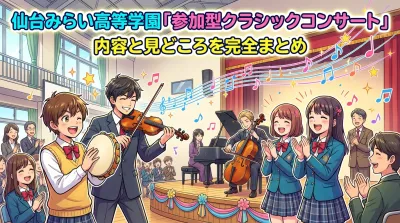 仙台みらい高等学園「参加型クラシックコンサート」の内容と見どころを完全まとめ