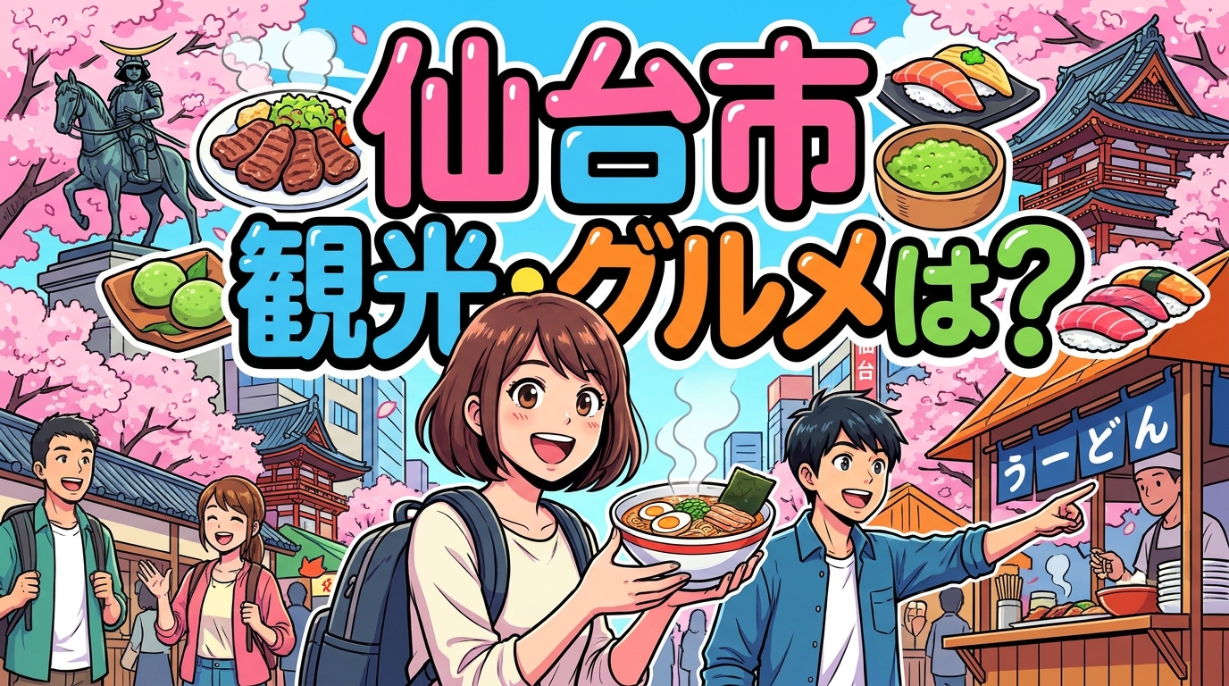 仙台市 観光 グルメは?