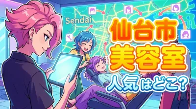 仙台市 美容室 人気はどこ？