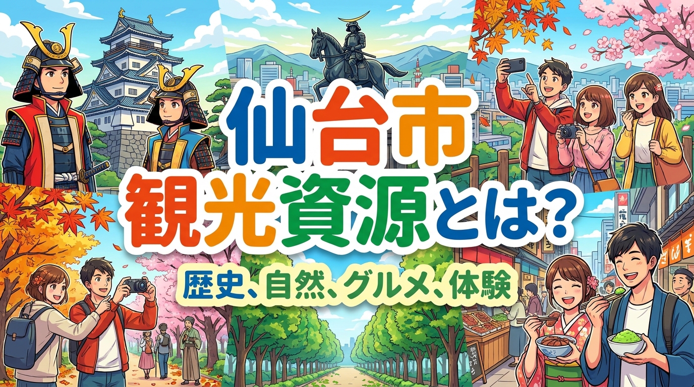 仙台市 観光資源とは?
