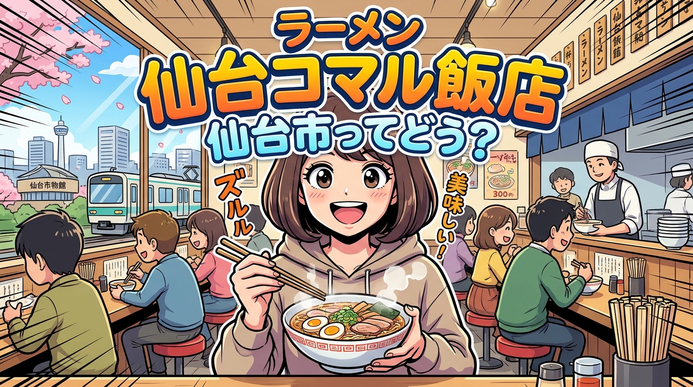 ラーメン 仙台コマル飯店 仙台市ってどう?