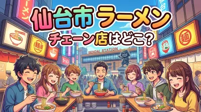 仙台市 ラーメン チェーン店はどこ？