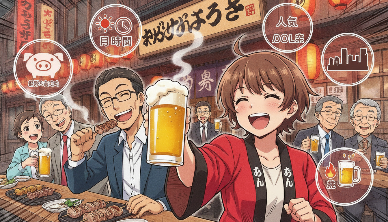 もつ焼き丸昌の人気の5大ポイント