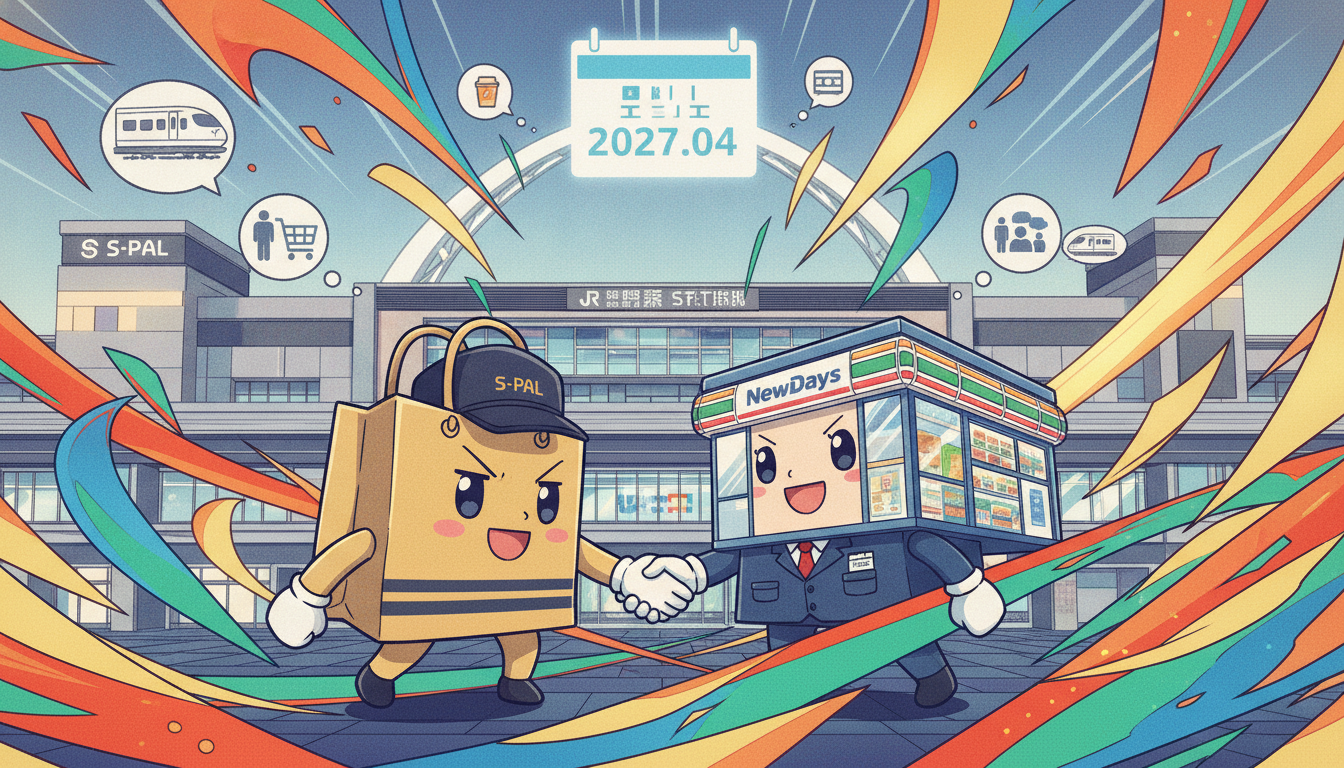 2027年4月にエスパルとNewDaysの運営会社が一つに