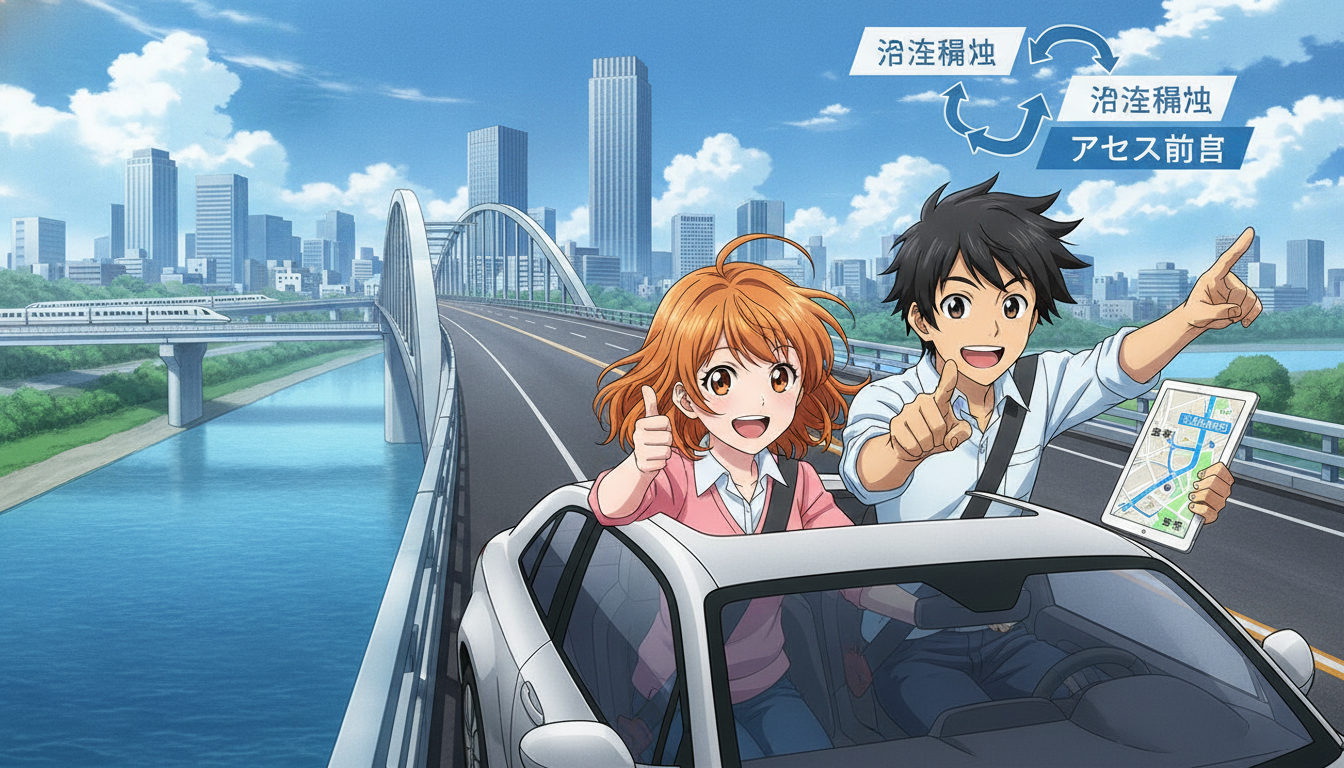 新「川越えルート」の最大の魅力!渋滞緩和とアクセス向上