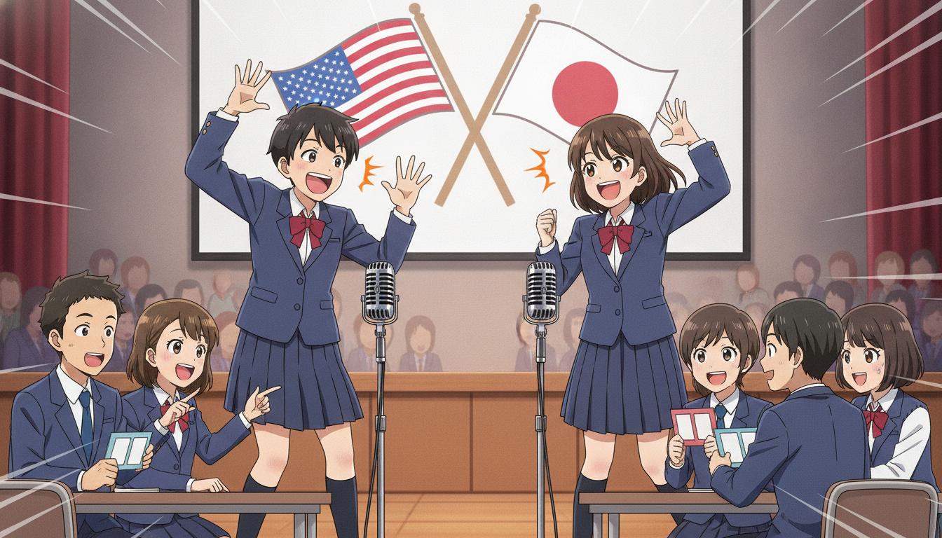 アメリカの高校生が審査役！“ガチ評価”がもたらす意味