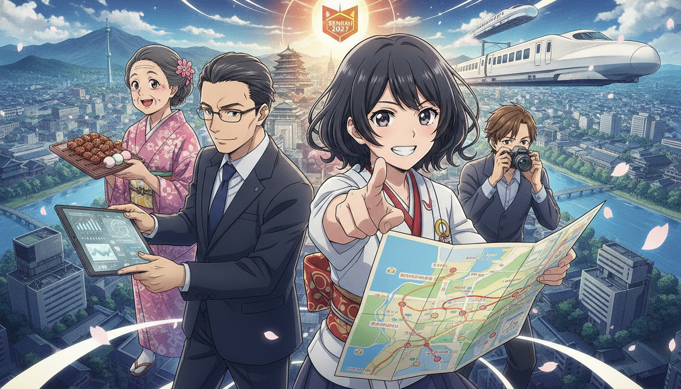 仙台市の観光を動かす人たちの総称です