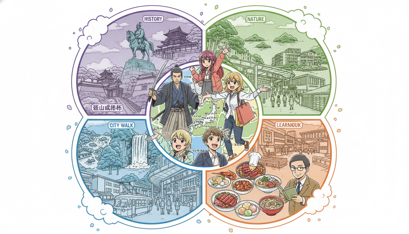 仙台が観光しやすい理由