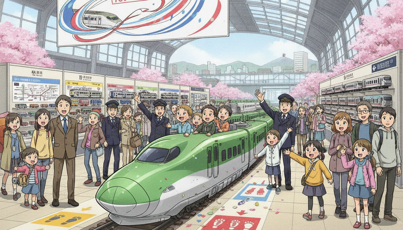 注目の見どころ大公開!ミニ新幹線乗車体験と展示企画