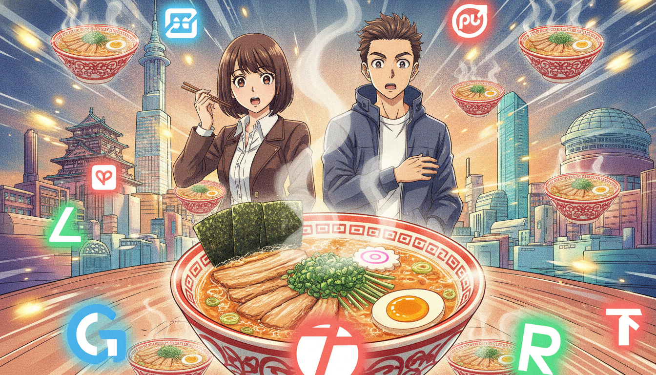 仙台市で高評価ラーメンを探すなら媒体の違いを知るのが近道です