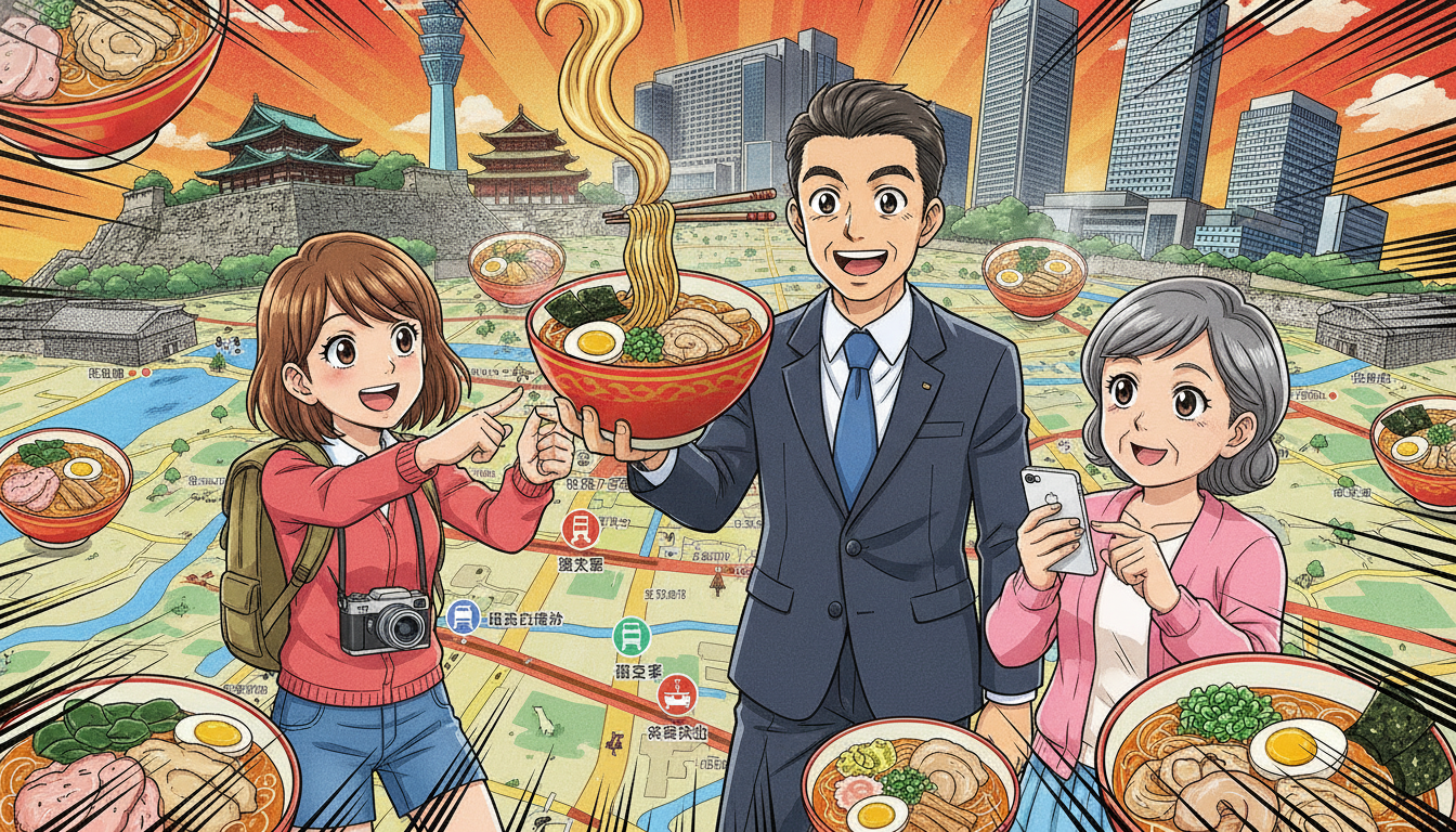 仙台のラーメンチェーンが選ばれやすい理由