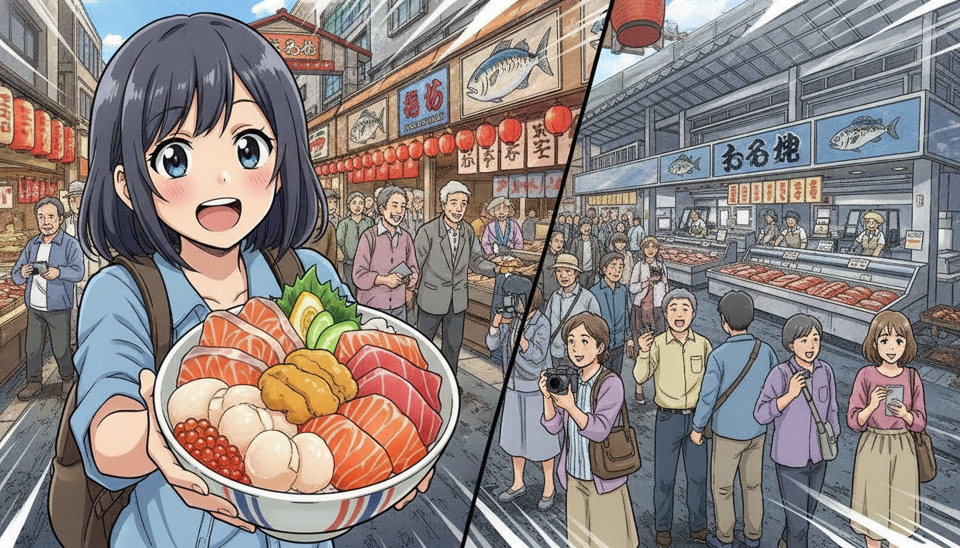 仙台朝市で食べたい!おすすめ海鮮朝ごはんの楽しみ方